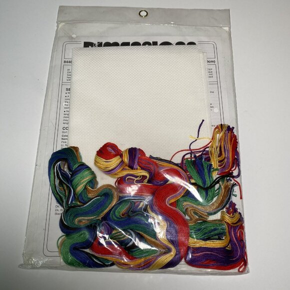 Dimensions Christmas Stocking Kit Believe 8446 Mary Engelbreit 1993 New - Picture 2 of 5